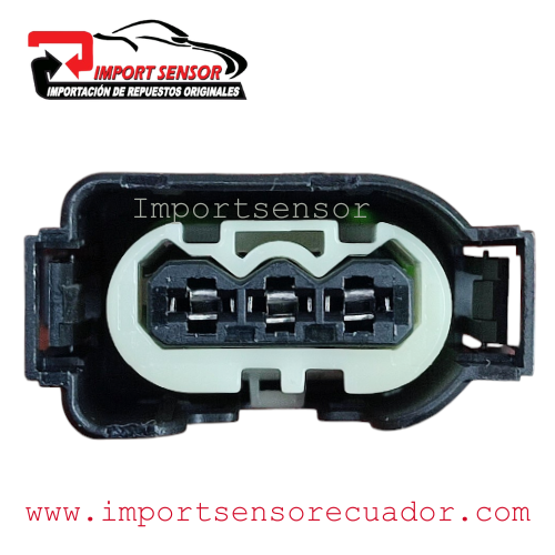 CONECTOR 3 PINES SENSOR NIVEL DE ACEITE BMW Código: SOQ652