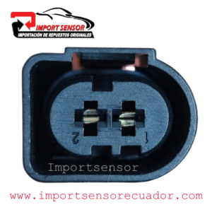CONECTOR 2 PINES REGULADOR ALTERNADOR VOLKSWAGEN / AUDIO Código: SOQ647