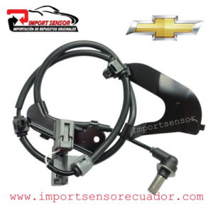 SENSOR ABS CHEVROLET D-MAX 2.5 / 3.5 02-16 "FRONTAL IZQUIERDO" Código: 8-98052120-1