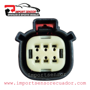 CONECTOR 6 PINES SENSORES VARIOS FORD Código: SOQ657