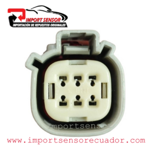 CONECTOR 6 PINES SENSORES VARIOS FORD Código: SOQ660